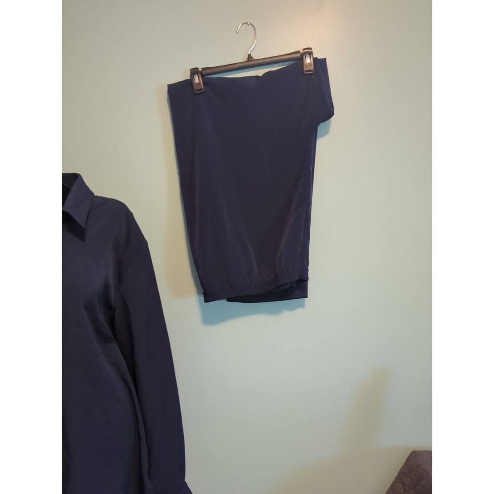 Appleseeds Elastic Waist Pants Size 24 Navy